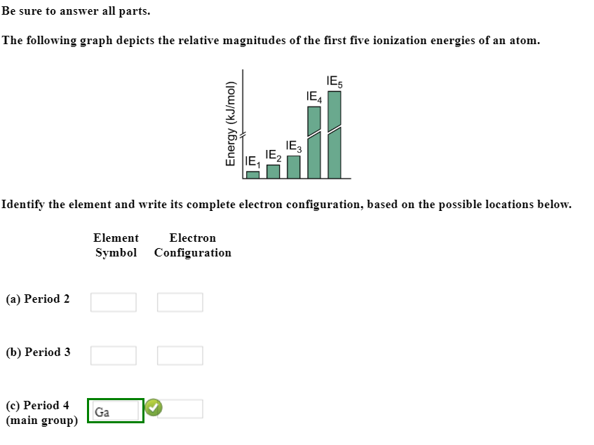 Be Sure To Answer All Parts The Following Graph Chegg 