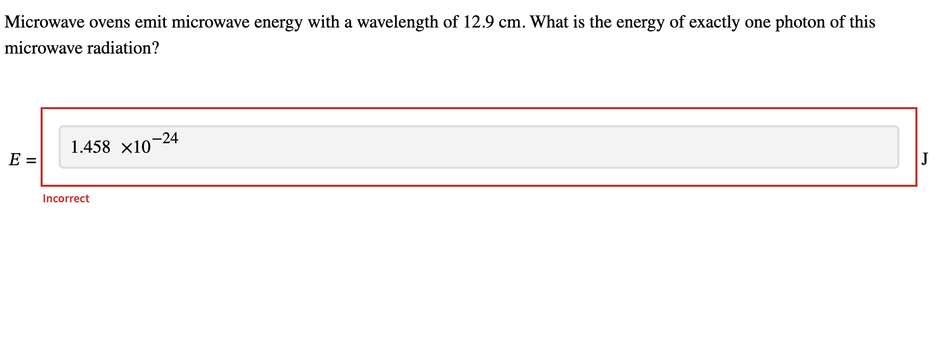 Solved Microwave ovens emit microwave energy with a