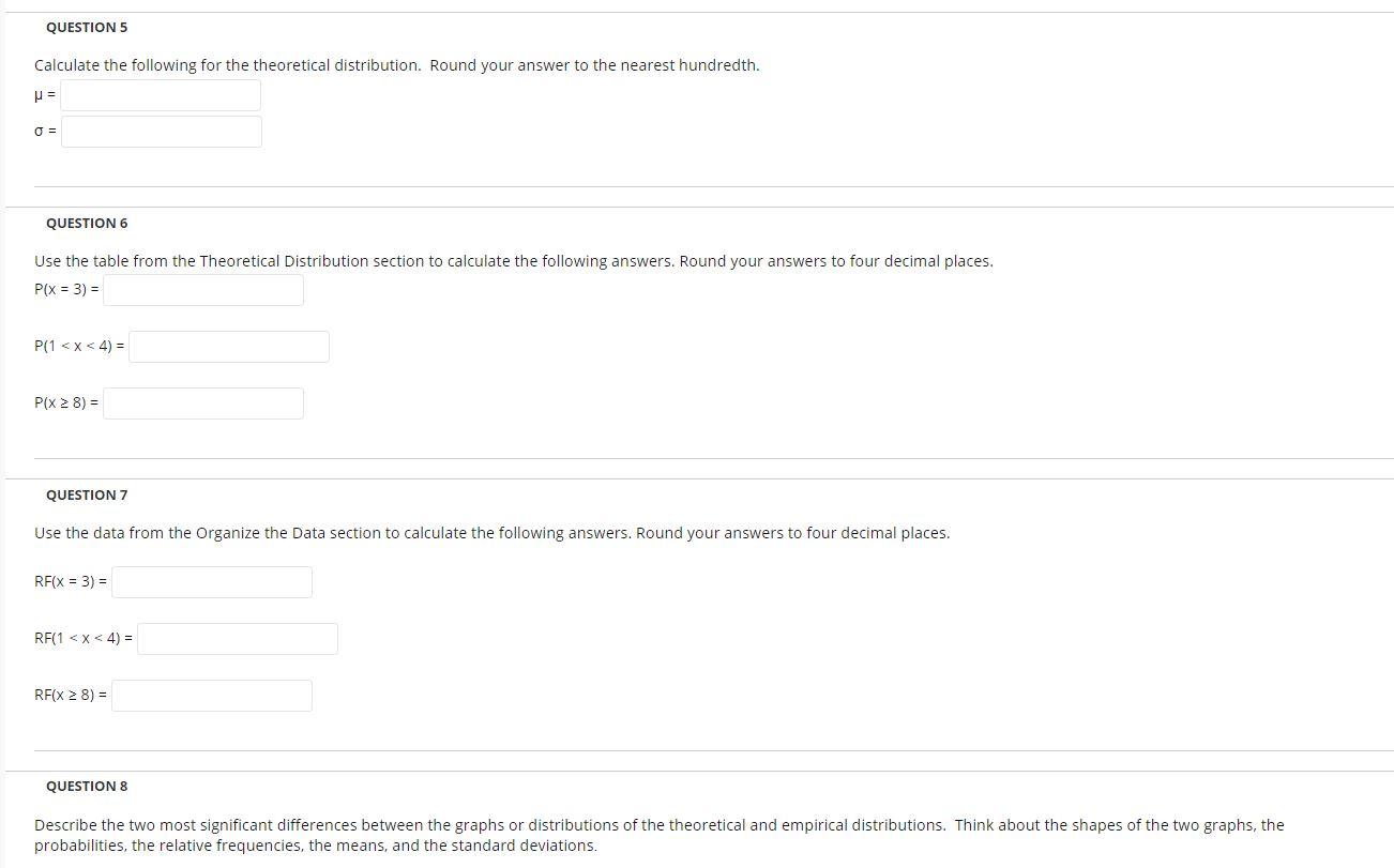 Solved These questions all go together for one problem.. | Chegg.com