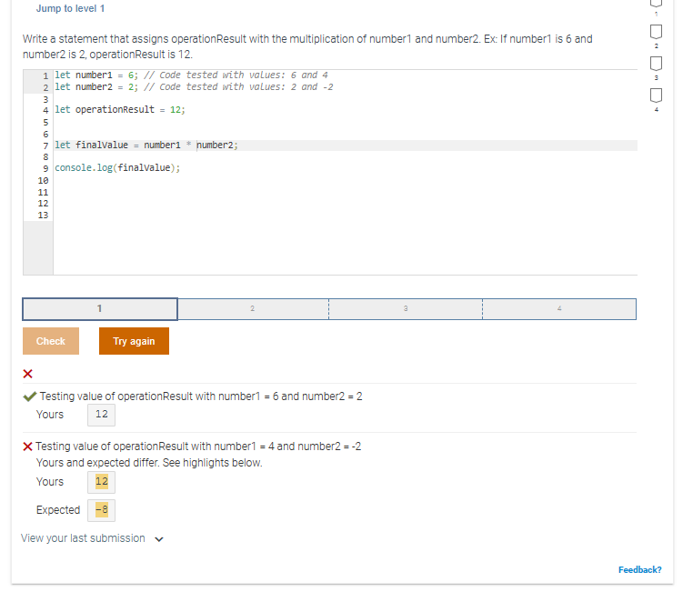 Solved I did what I saw and applied it to the code but still | Chegg.com
