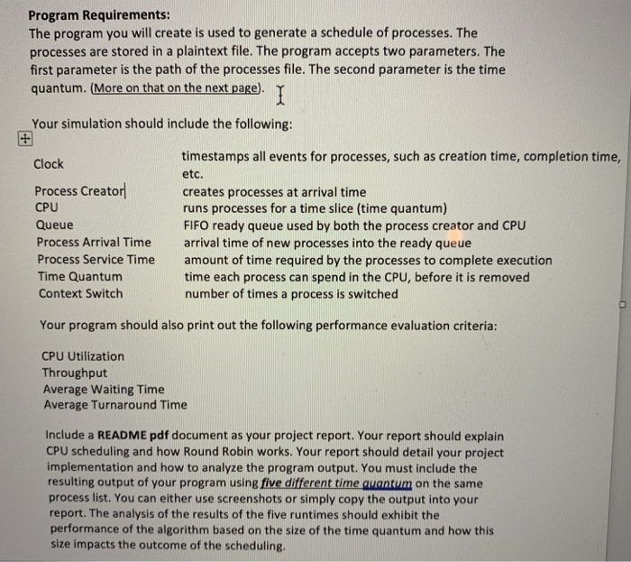 Solved Program Requirements: The program you will create is | Chegg.com