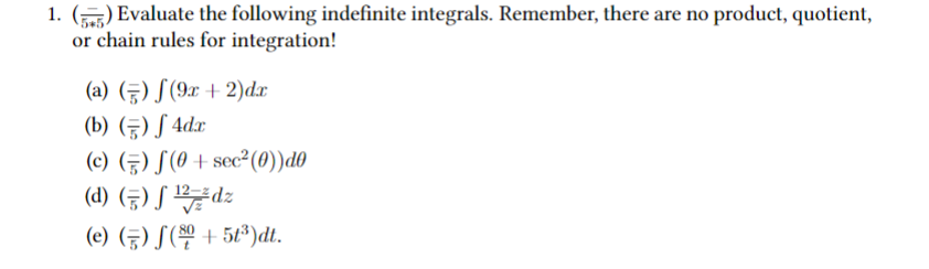 Basic Integral Rules. Remember there're a bunch of…