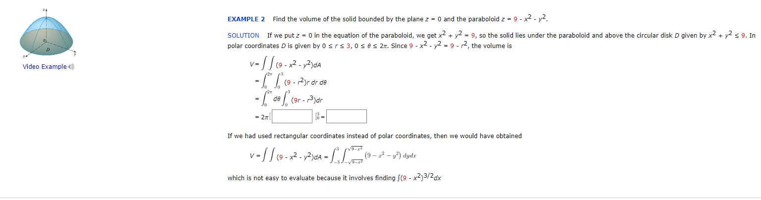 solved-find-the-volume-of-the-solid-bounded-by-the-plane-z-chegg