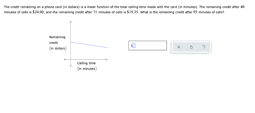 solved-the-credit-remaining-on-a-phone-card-in-dollars-is-chegg