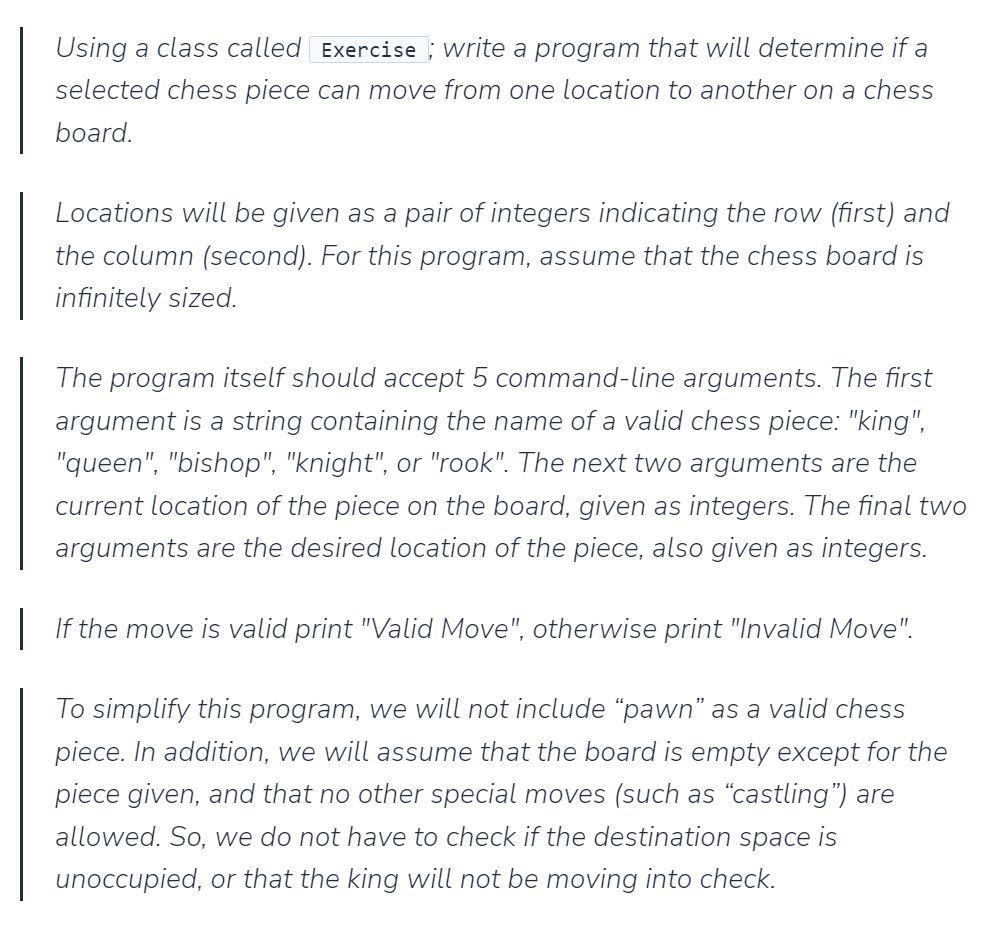 Check if a Rook can reach the given destination in a single move