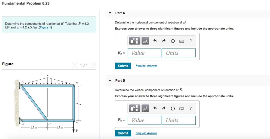 Solved Fundamental Problem 6.23 Part A Determine the | Chegg.com