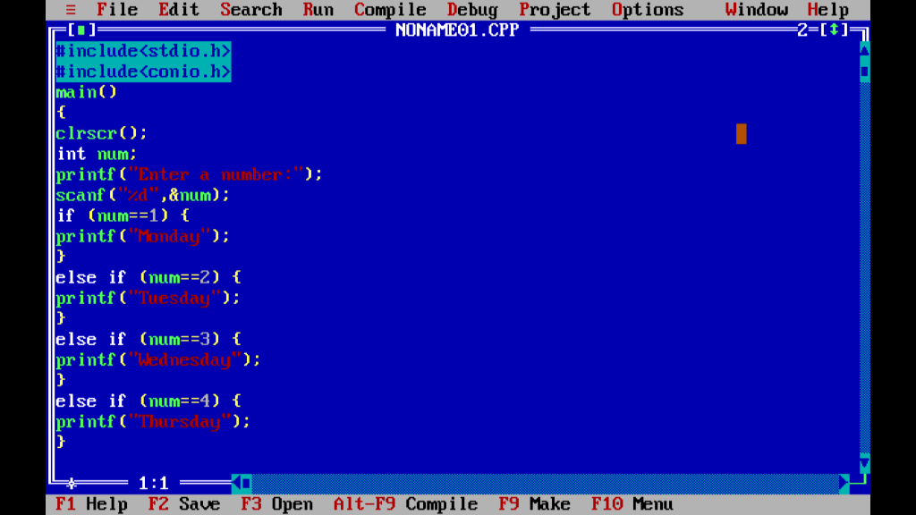 Solved Compile Debug Project Options NONAME01.CPP Window | Chegg.com