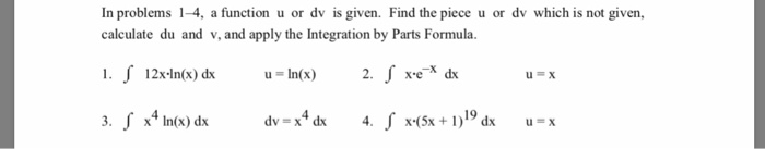 solved-in-problems-1-4-a-function-u-or-dv-is-given-find-chegg