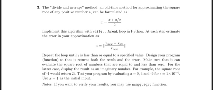 Solved 3. The 
