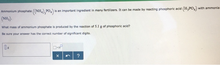 solved-ammonium-phosphate-nh-4-3-po-4-is-an-important-chegg