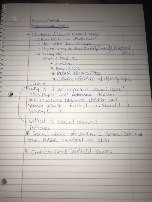 Hello! I have to do a 8 page APA research paper and I