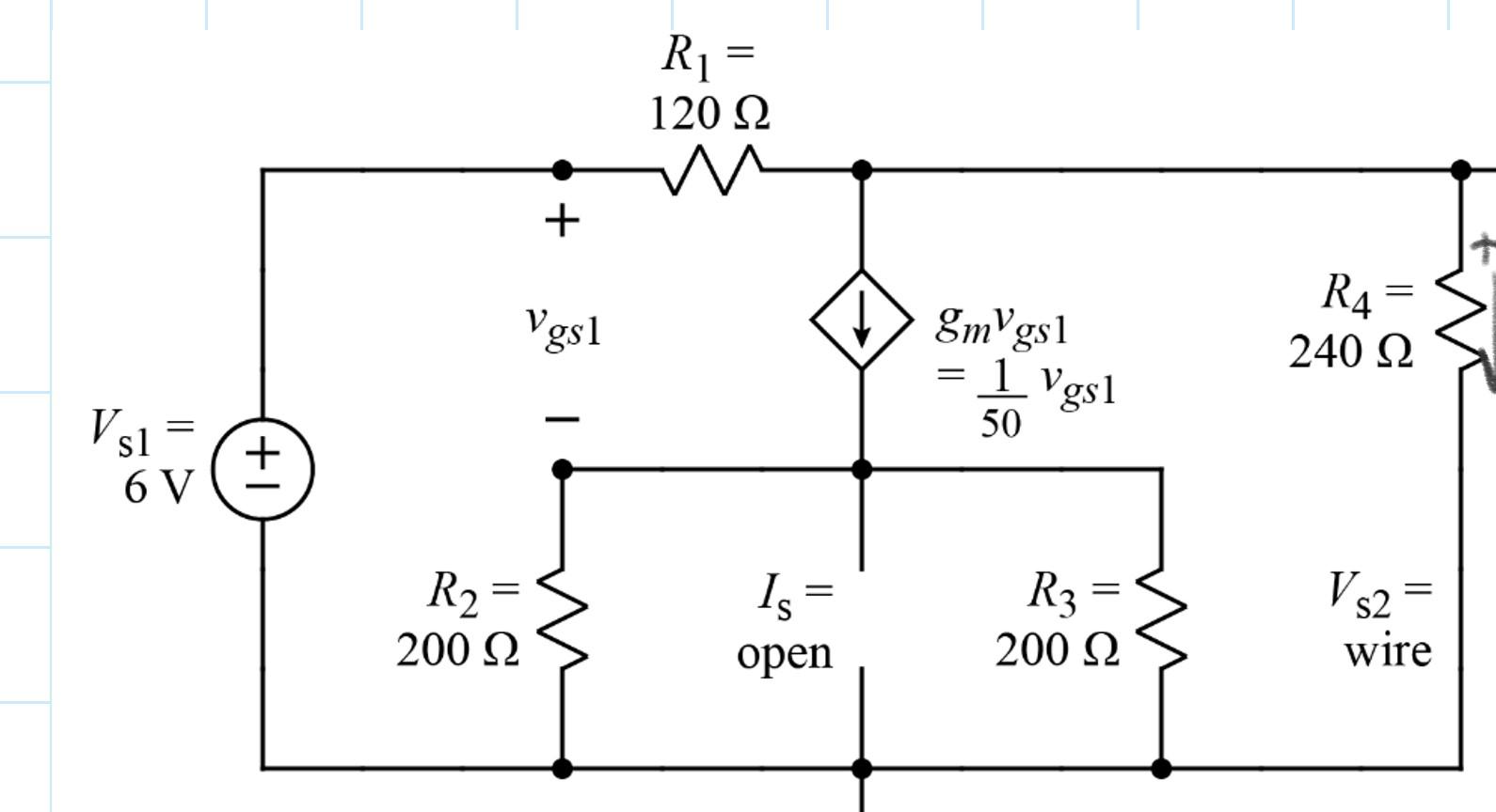 Solved I just need to know how to go about solving for Vgs1 | Chegg.com