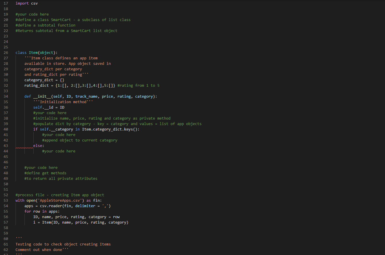 Description: We will design a simple apps store. The | Chegg.com