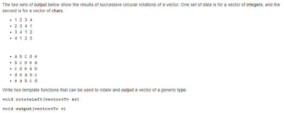 Solved The two sets of output below show the results of | Chegg.com