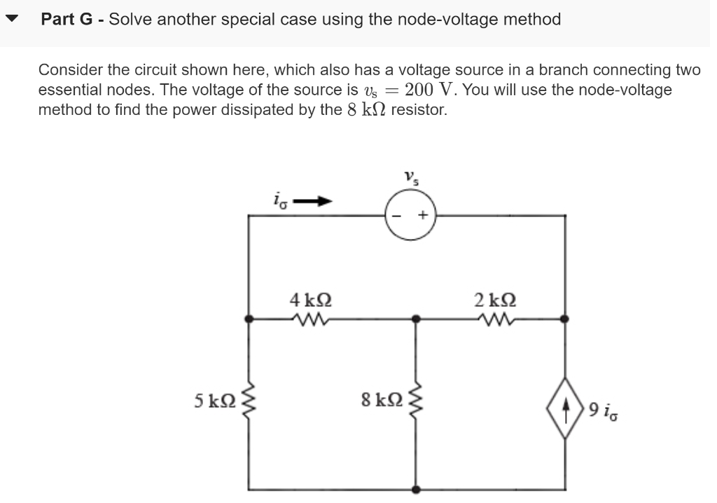 Solved Learning Goal: To Use The Node-voltage Method To | Chegg.com