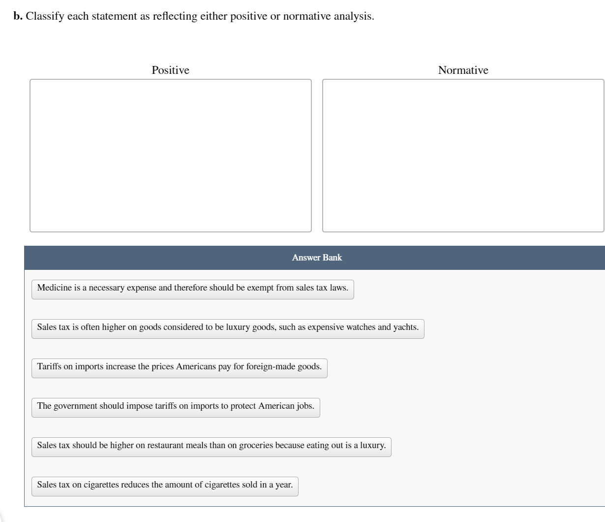 [Solved]: B. Classify Each Statement As Reflecting Either P