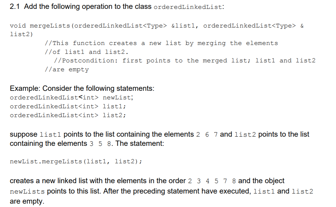 Solved Question 1: Linked Lists [5] Consider A Linked List | Chegg.com