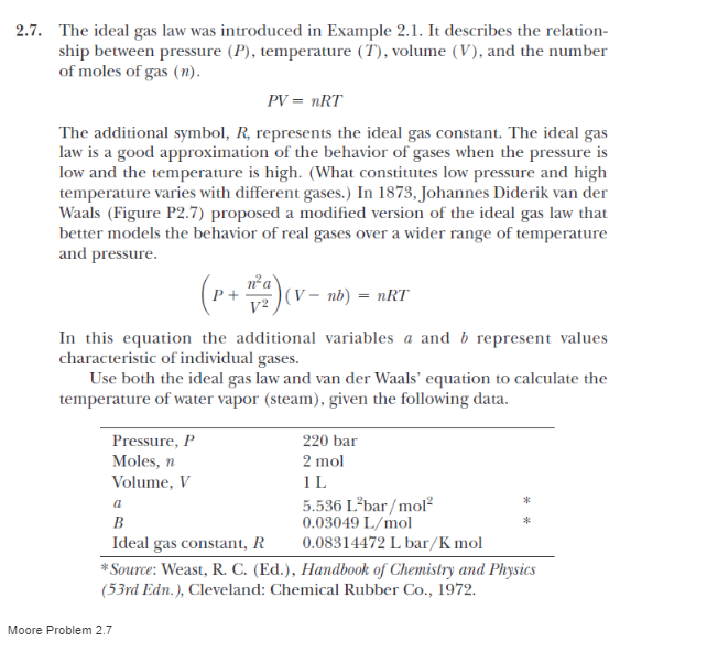 Ideal Gas Equation Physics