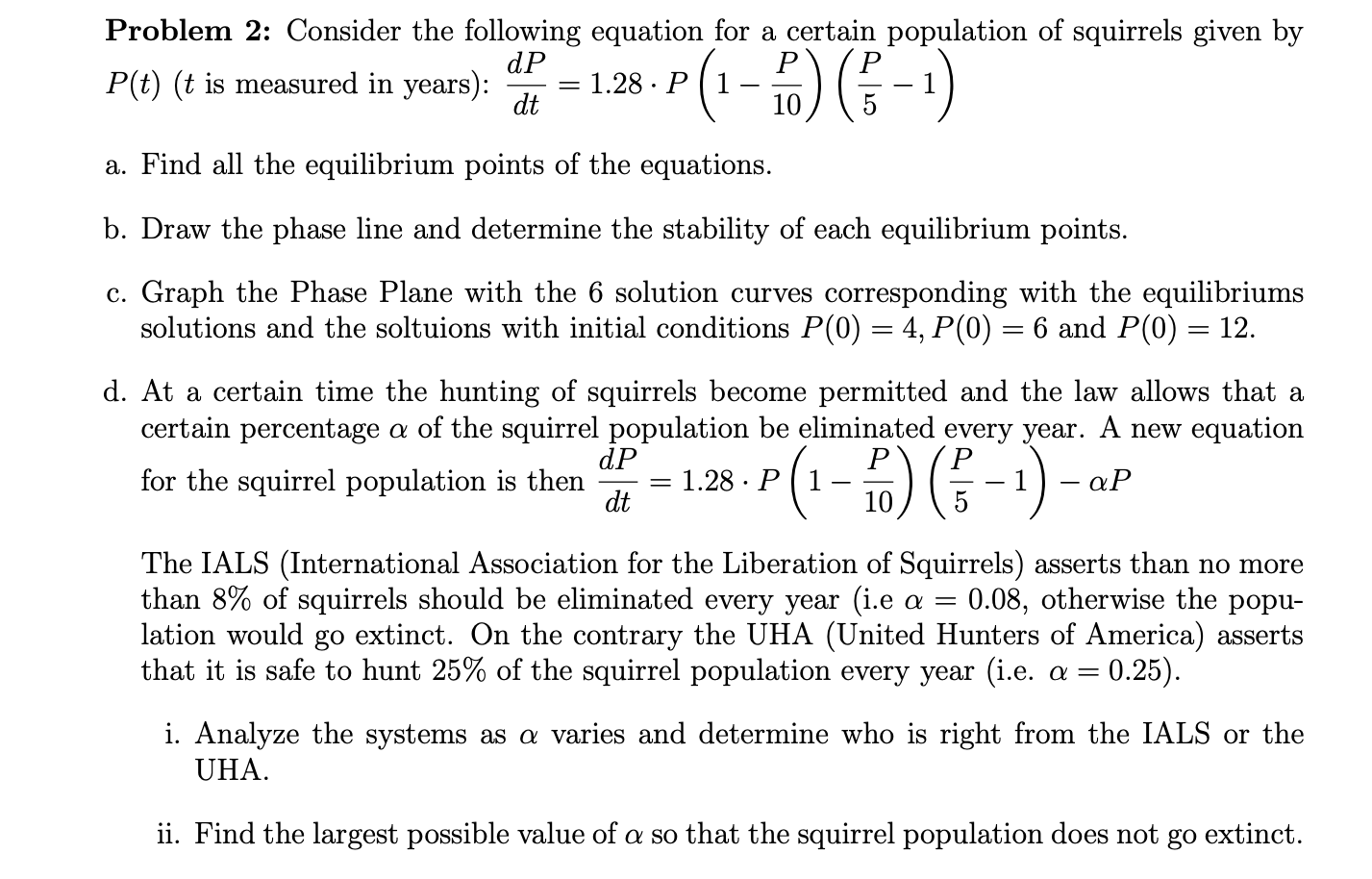 Solved Problem 2 Consider The Following Equation For A