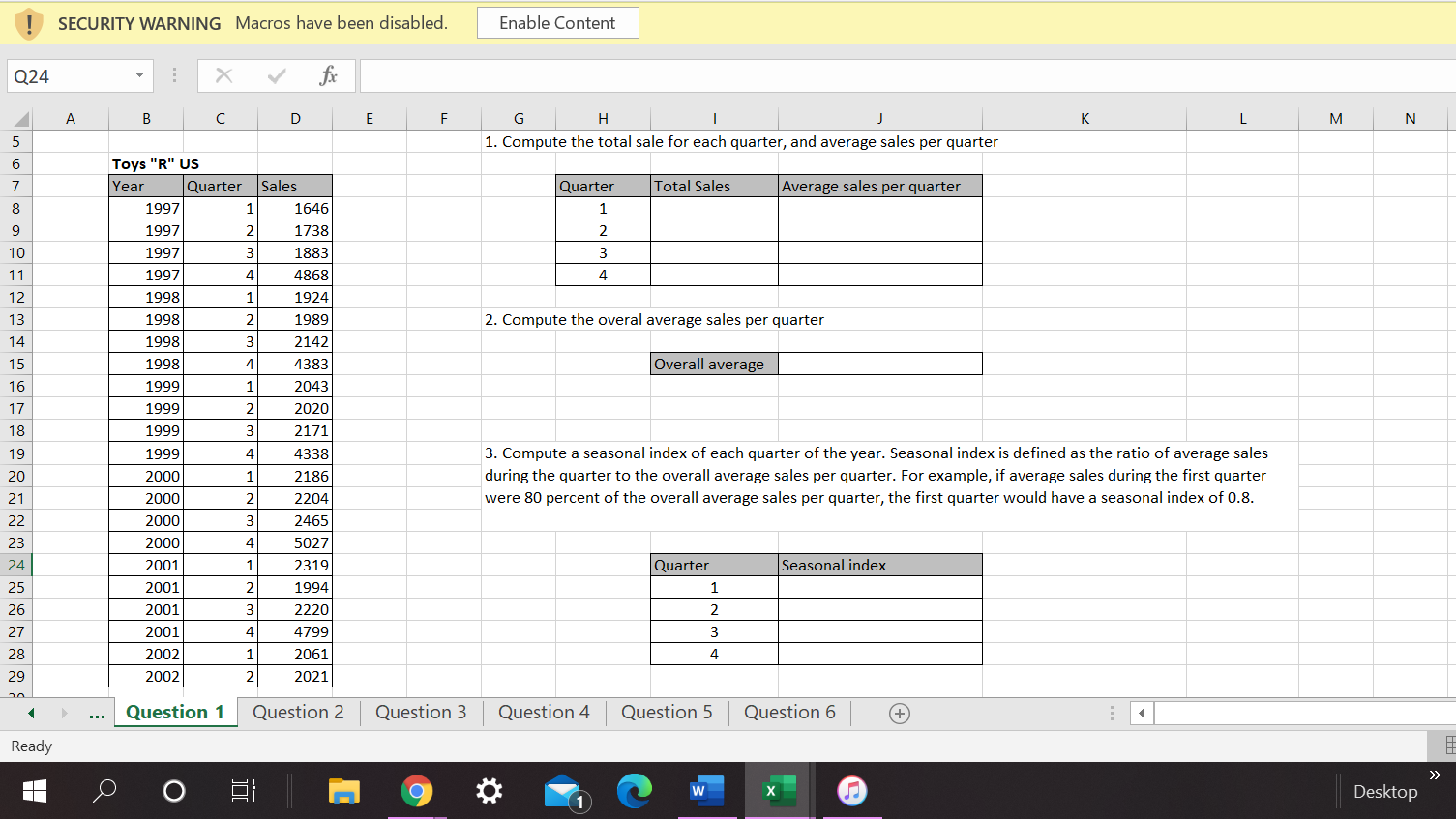 Solved SECURITY WARNING Macros have been disabled. Enable