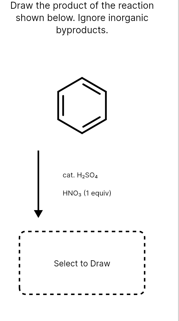 Solved Draw the product of the reaction shown below. Ignore