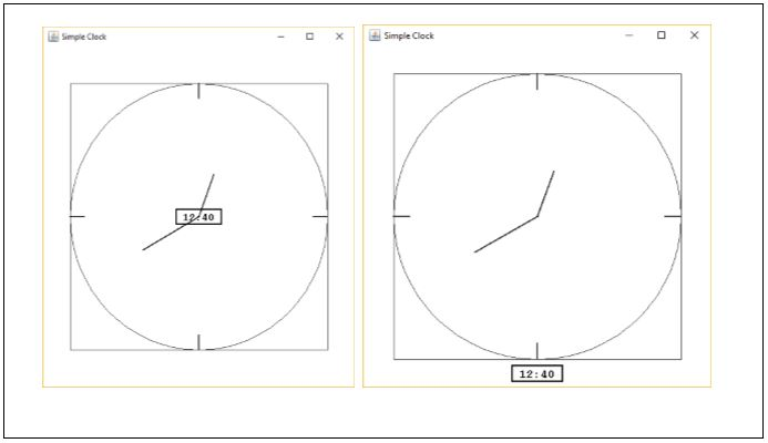 Do not implement a moving clock and do not | Chegg.com