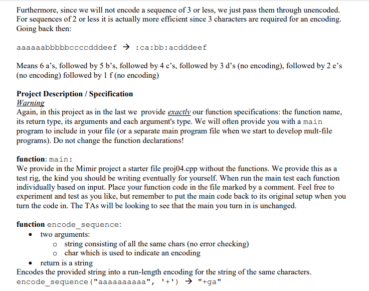 Solved Our encoding Let's look at one piece of our encoding: | Chegg.com