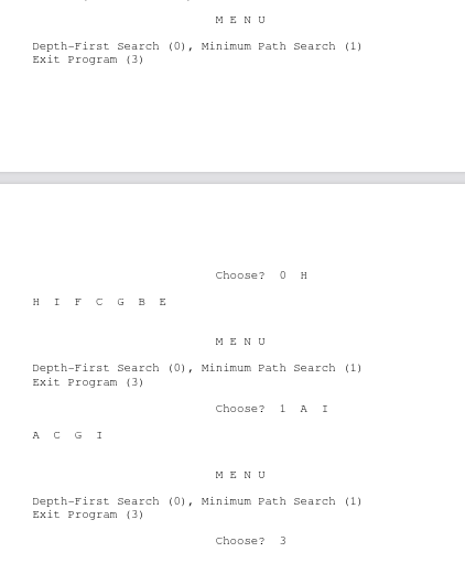 Solved C++ Write a program to conduct a depth-first search | Chegg.com