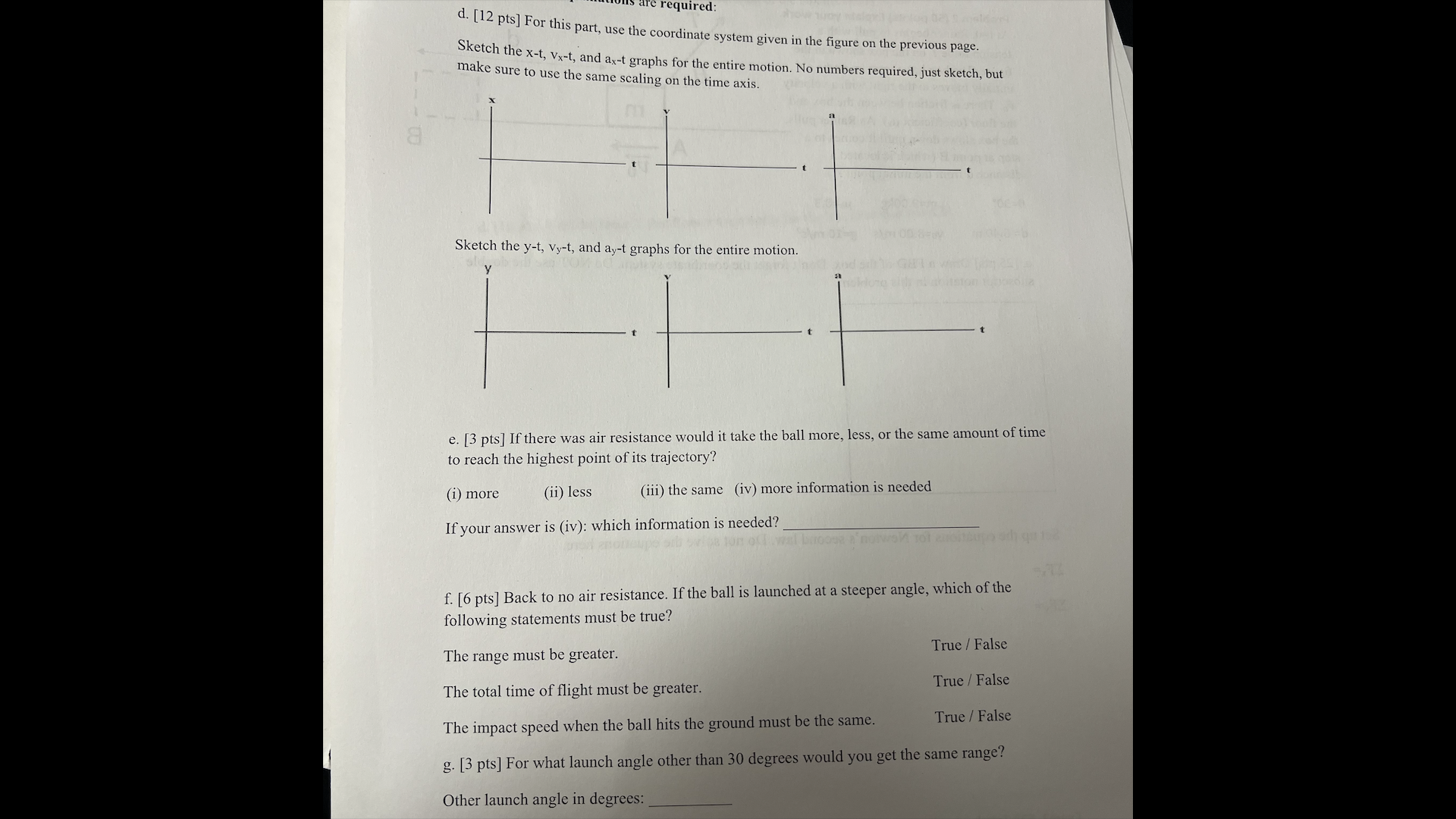 Solved Need help with 2nd page (graphs and multiple choice | Chegg.com