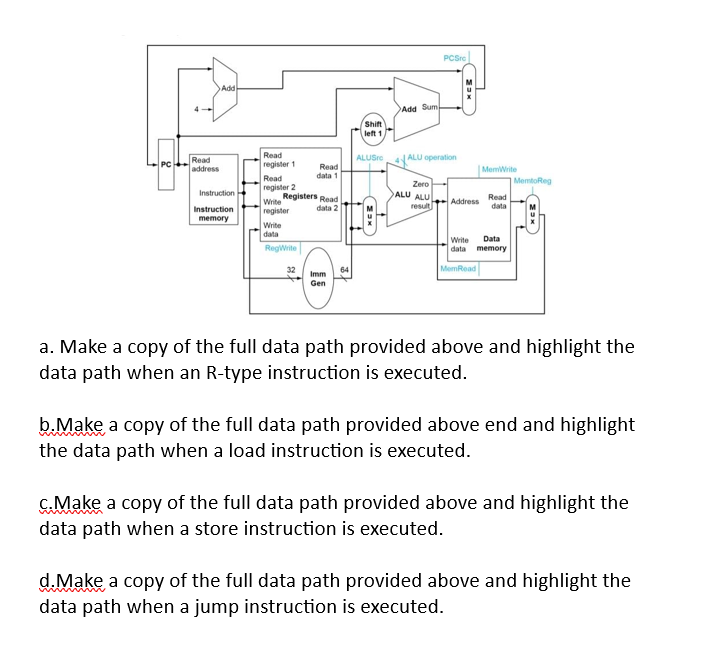 Solved a. ﻿Make a copy of the full data path provided above | Chegg.com