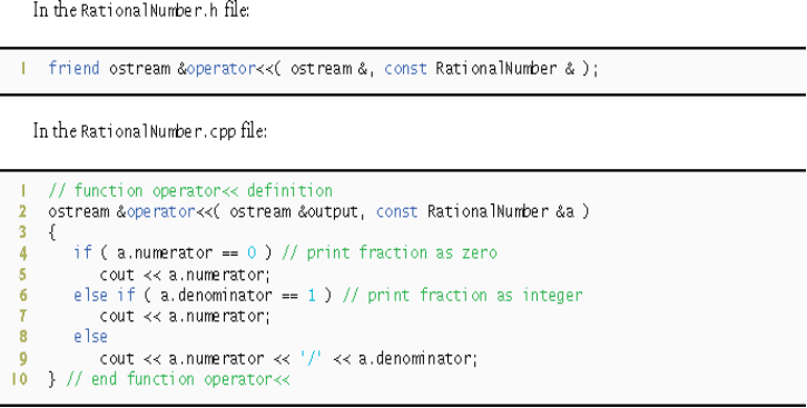 Solved 1. Please rewrite the printRational member function | Chegg.com