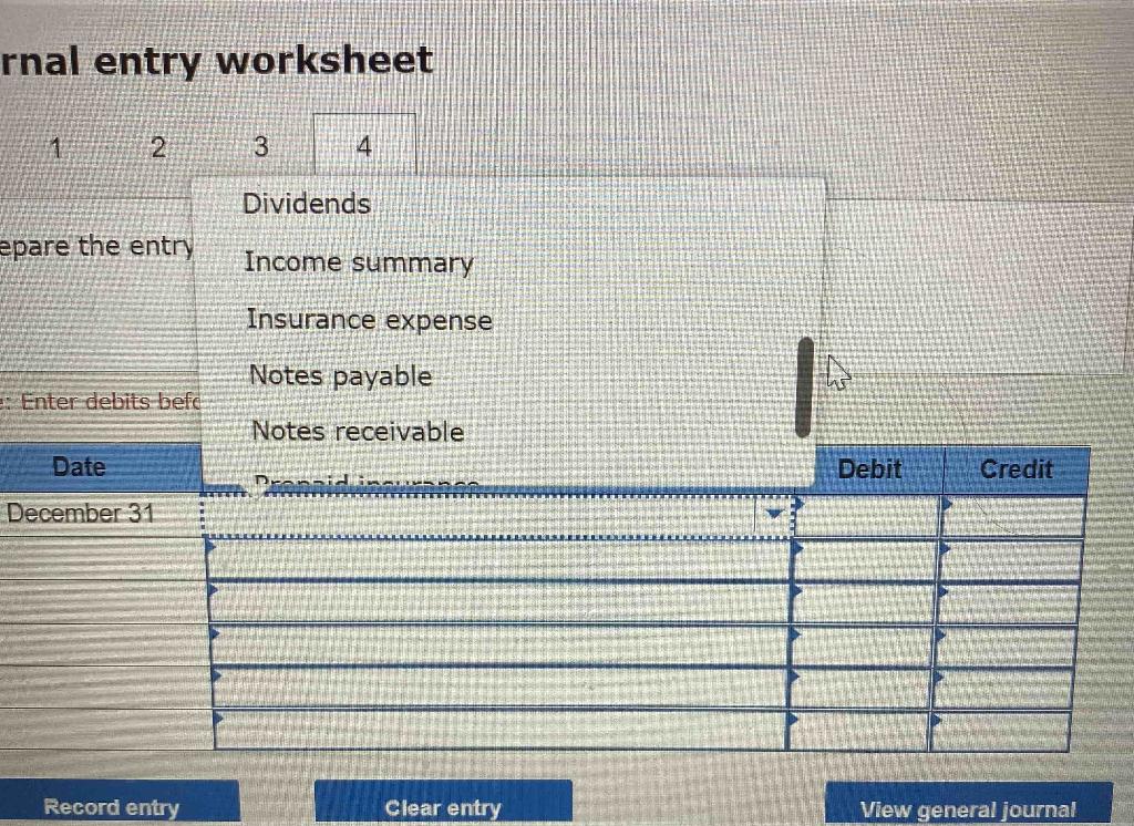 rnal entry worksheet
