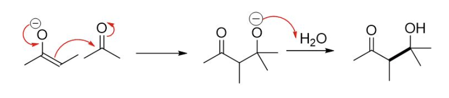 Solved 1) what type of reaction is this? a - Aldol b - | Chegg.com