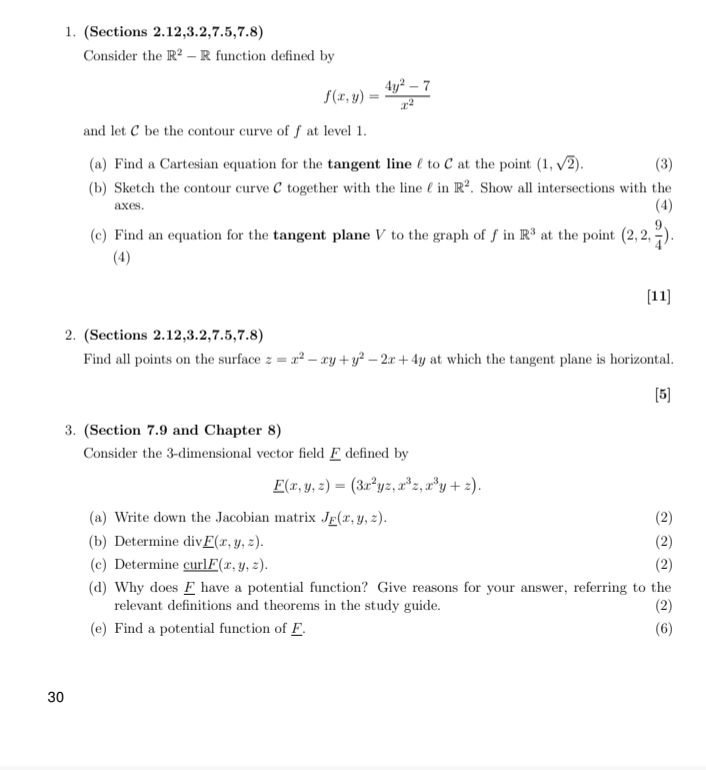 Solved 1. (Sections 2.12,3.2,7.5,7.8) Consider The R2−R | Chegg.com