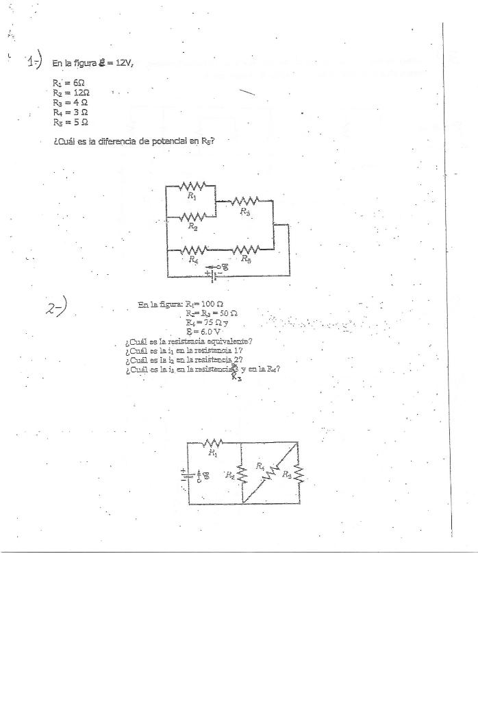 Solved En La Figura 12v Ri 622 R2 122 R 42 R 3 Chegg Com