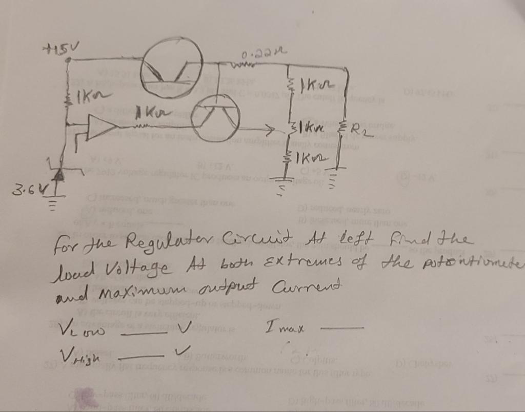 Ikon . kur lkn & R2 lkn 3.64I for the Regulator | Chegg.com