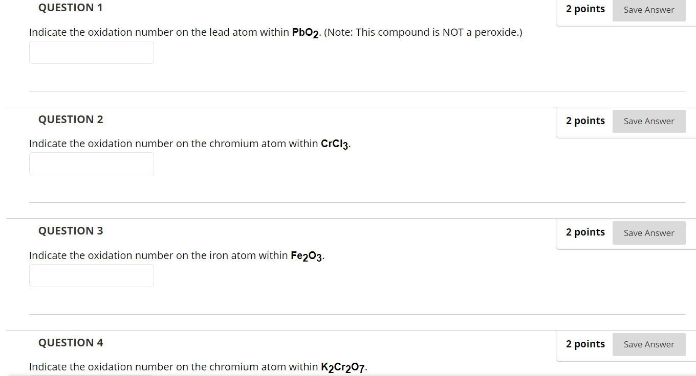 Solved QUESTION 1 2 points Save Answer Indicate the | Chegg.com
