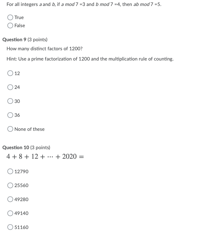 solved-for-all-integers-a-and-b-if-a-mod-7-3-and-b-mod-7-chegg