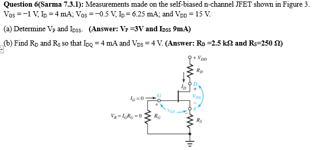 Solved Question 6(Sarma 7.3.1): Measurements made on the | Chegg.com