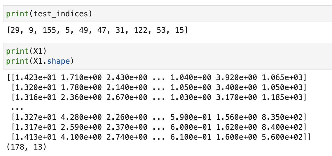 Solved help me delete those 10 row numbers in my array