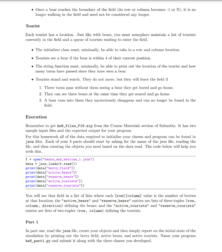 Solved Getting Started You will need to write at least three | Chegg.com