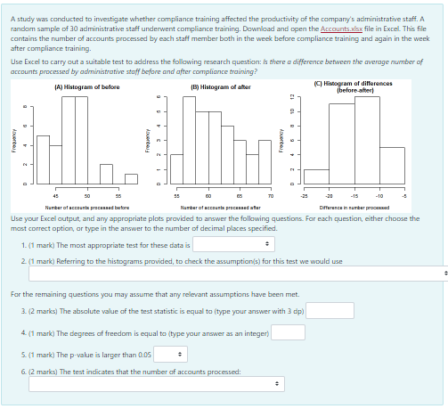 Solved A study was conducted to investigate whether | Chegg.com