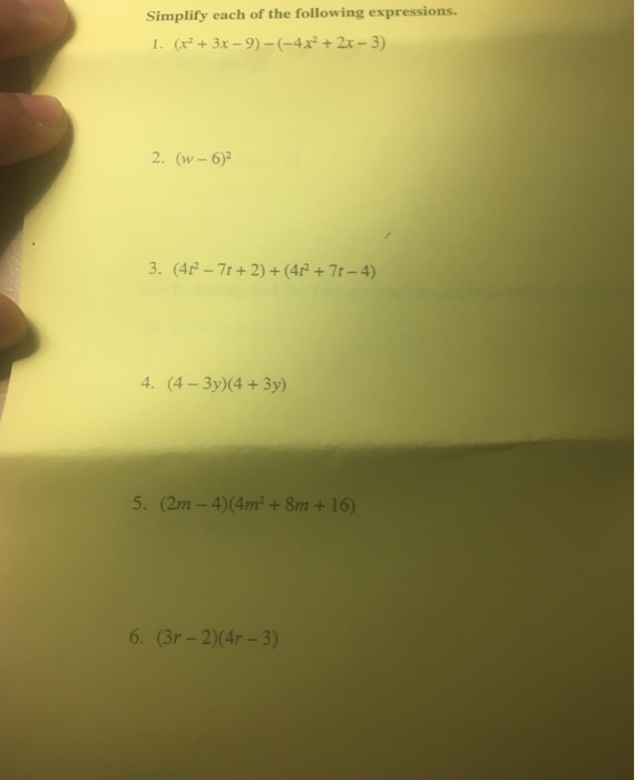 simplify the expression x 3 5x 2 8x 4 x 2