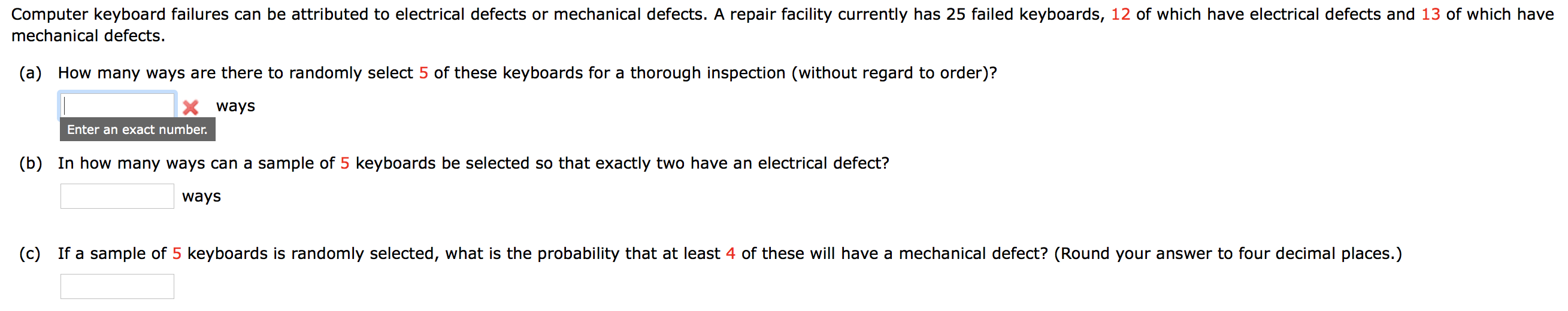 Solved Computer keyboard failures can be attributed to