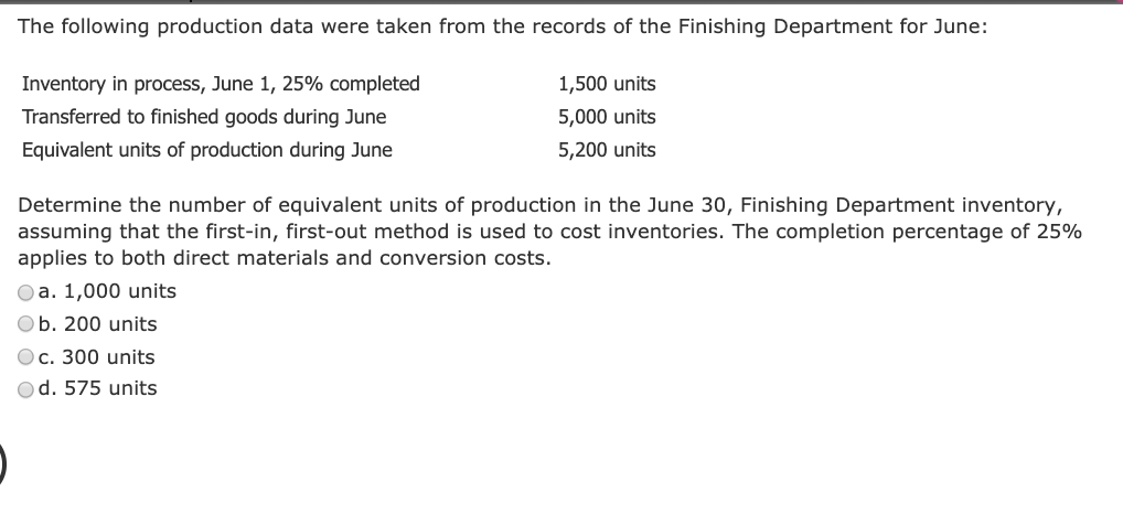 solved-the-following-production-data-were-taken-from-the-chegg