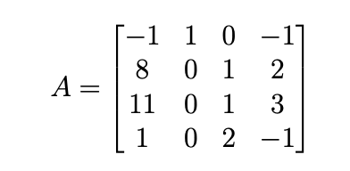 Solved Use Theorem 5.8.1 to calculate the determinant of the | Chegg.com