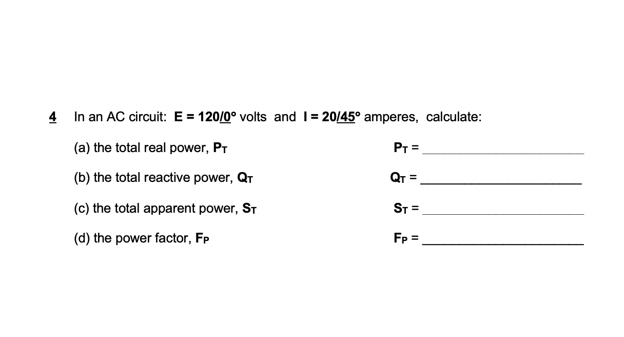 Solved 1 In a Three Phase power system what is the phase | Chegg.com