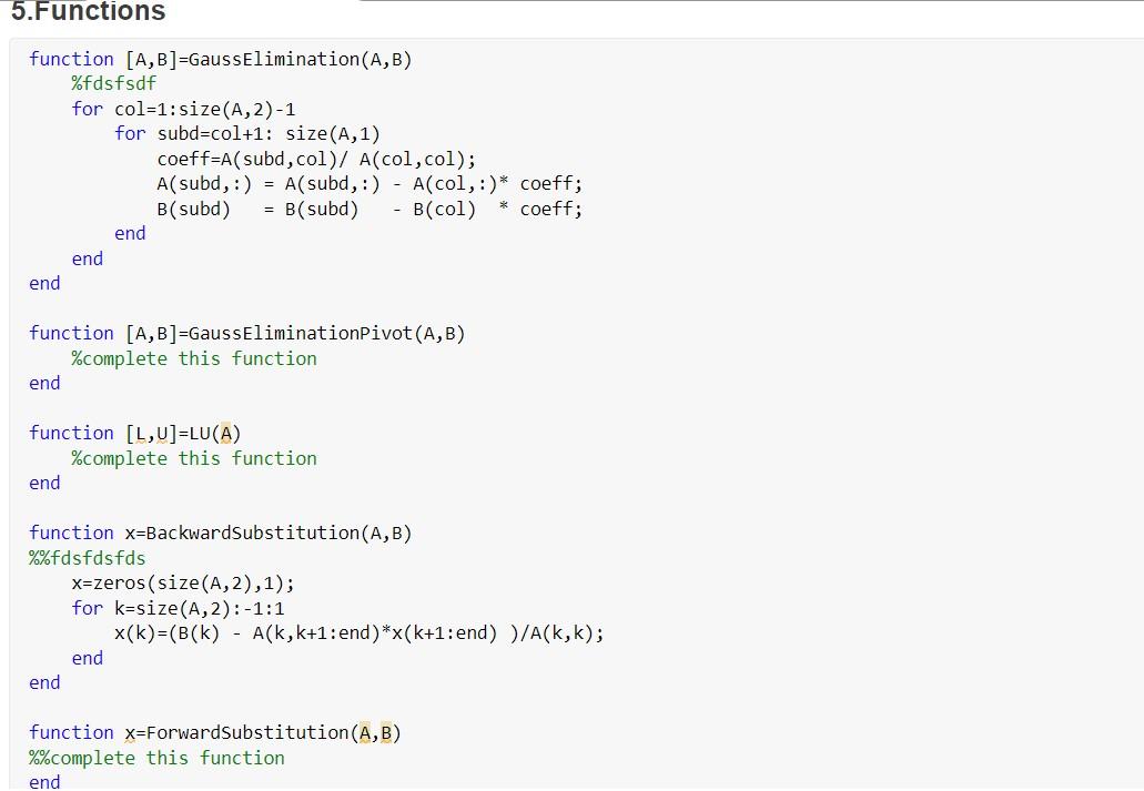 Solving Linear System of Equations Any system of | Chegg.com