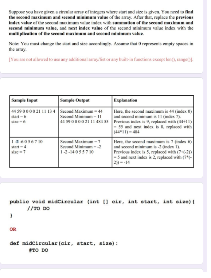 Solved Please Solve This Question In Java Programming | Chegg.com