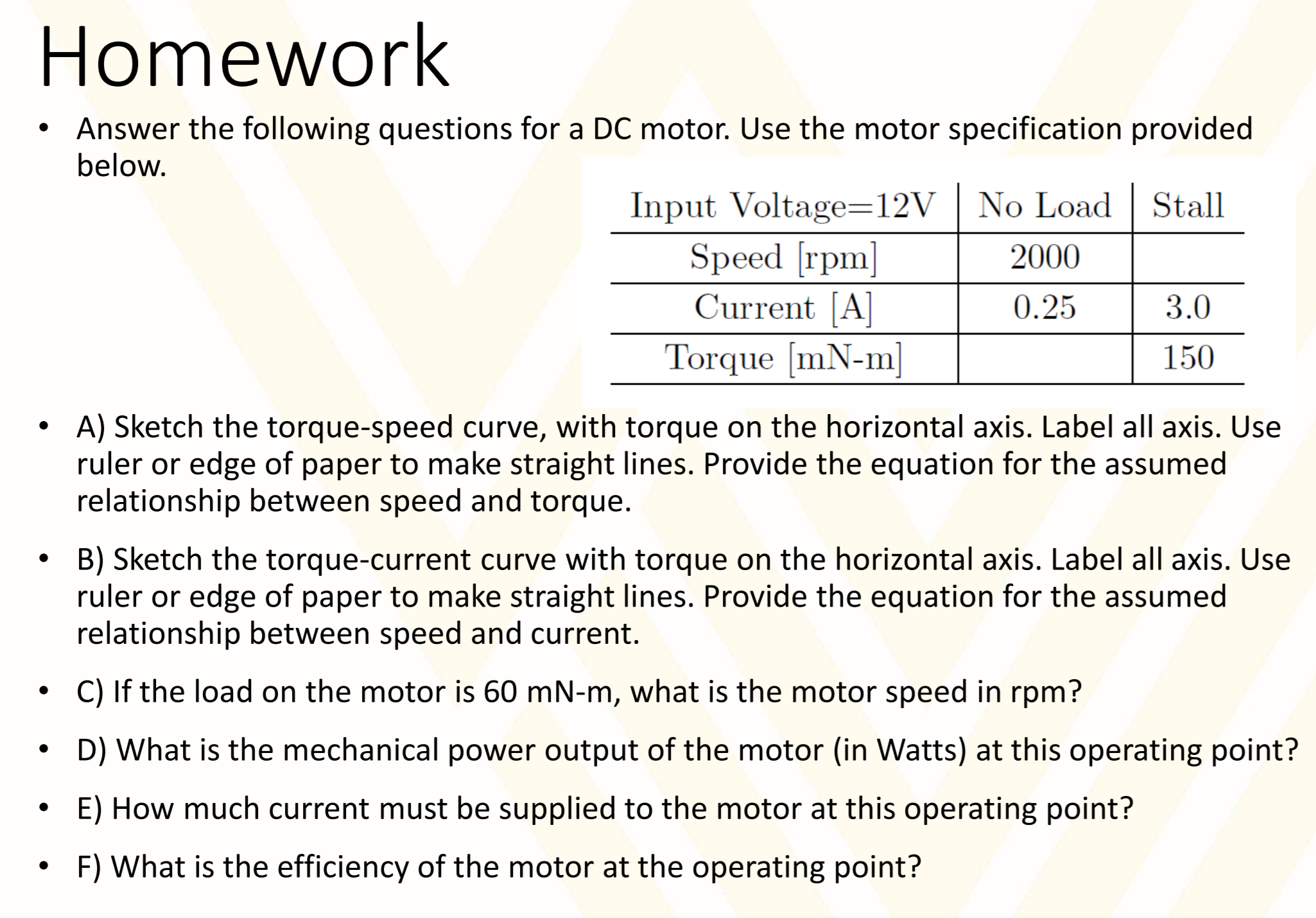 Solved Homework Answer the following questions for a DC